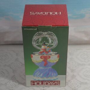 Frosty The Snowman Musical Home for the Holidays Rotating Egg See Video